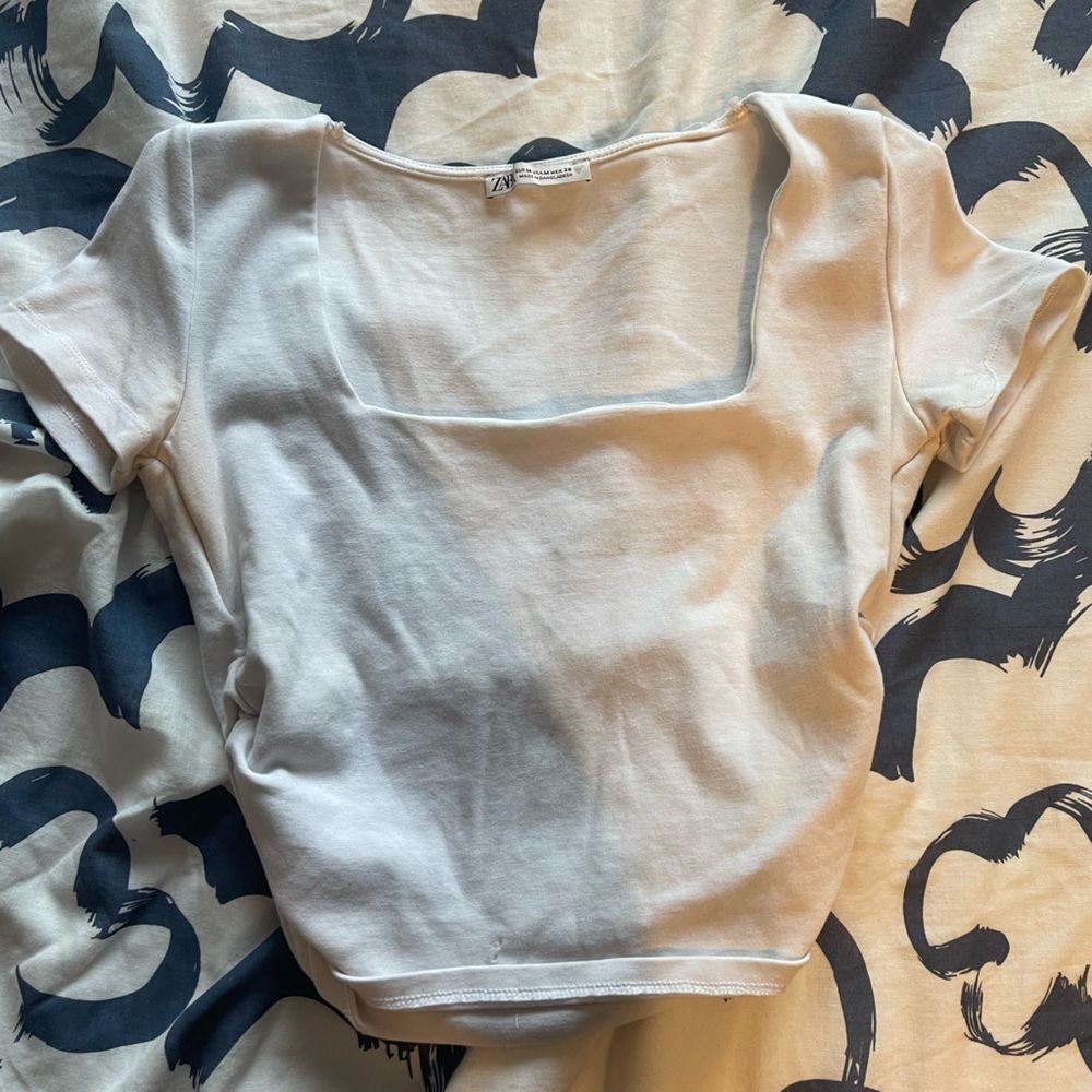 Zara White Top